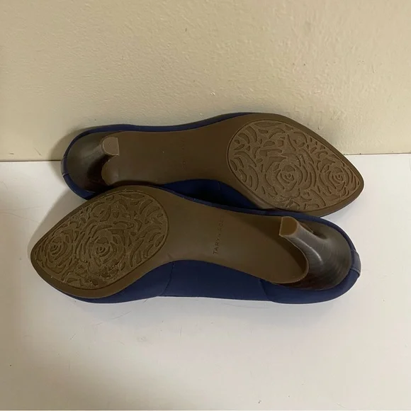 Taryn Rose Blue Soft Pump Heels Size 9 New - Picture 4 of 5